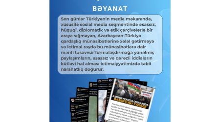 Media və Yayım Şurası Türkiyədə Azərbaycan əleyhinə kampaniyadan narahatlığını bildirib