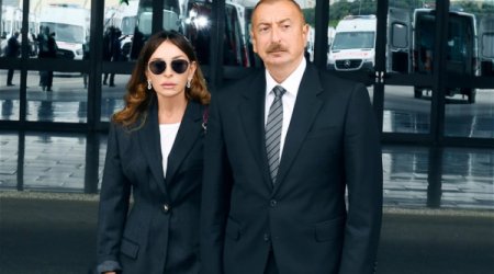 Prezident və ailəsi Formula 1 Azərbaycan Qran-Prisini izləyir