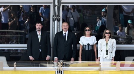 Prezidentin sosial media hesablarında "Formula 1"ə dair videoçarx paylaşılıb