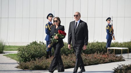 Prezidentin sosial media hesablarında Zəfər parkını ziyarətinə dair videoçarx paylaşılıb