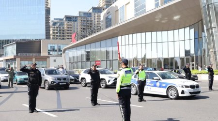 Şəhidlərin xatirəsi bir dəqiqəlik sükutla yad edilib