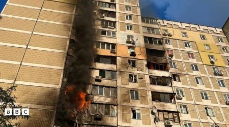 Российские дроны бьют по жилым домам в Киеве и Сумах: есть погибшие и раненые