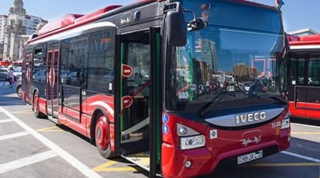 Bakıda 16 marşrutun hərəkət sxemi müvəqqəti dəyişdirilir