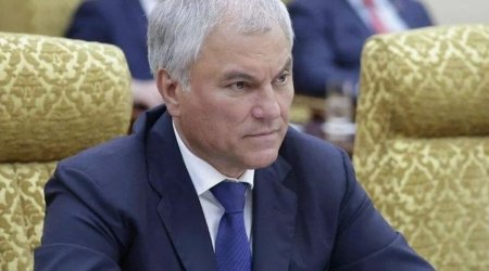 
Vyaçeslav Volodin yenidən Rusiya Dövlət Dumasının sədri seçilib
