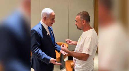 Netanyahu &ldquo;Flydubai&rdquo; təyyarəsində hücum edəni zərərsizləşdirən sərnişinlə görüşüb