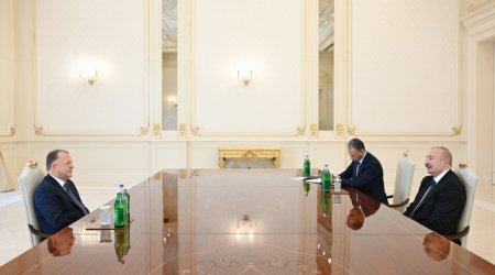 Ильхам Алиев принял главу Международной федерации дзюдо