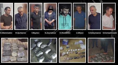 DİN narkotiklə bağlı əməliyyatlar keçirib, saxlanılanlar arasında İran vətəndaşı da var