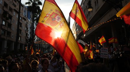 Протесты в Испании