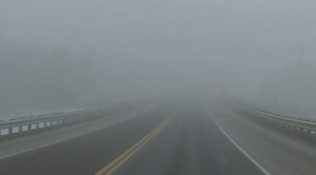 В Азербайджане из-за тумана ухудшится видимость на дорогах