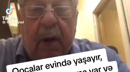 Qocalar evində yaşayan şəxsin mədəsində qanaxma var - agentlikdən açıqlama