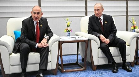 
Paşinyan Putinlə Ermənistan-Rusiya münasibətlərini müzakirə edib