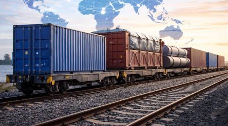 
Azərbaycanda dəmir yolu ilə yük daşımaları 11% artlb