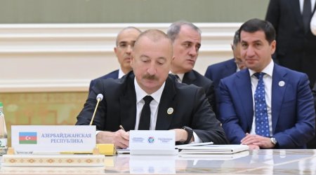 Azərbaycan və Mərkəzi Asiya ölkələri birgə bəyanat imzalayıb