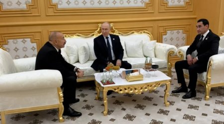 Putinlə Əliyevin görüşü olub
