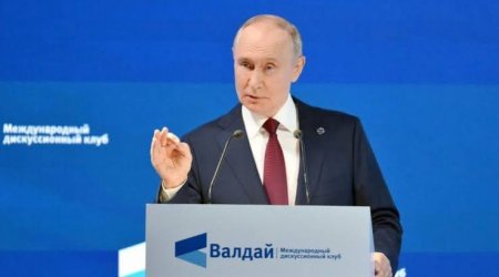 Putin Xəzər dənizinin rəqəmsal əkizinin yaradılmasını təklif edib