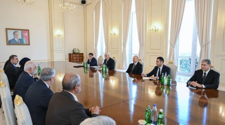 İlham Əliyev İranın daxili işlər nazirini qəbul edib