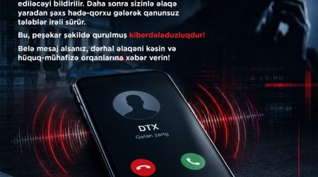 Jurnalistlərə saxta zənglərlə bağlı xəbərdarlıq edilib
