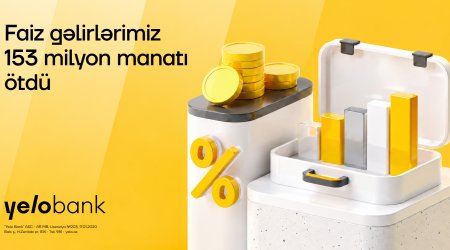 YeloBank 2026- cı ilin 3-cü rübünü artımla başa vurdu