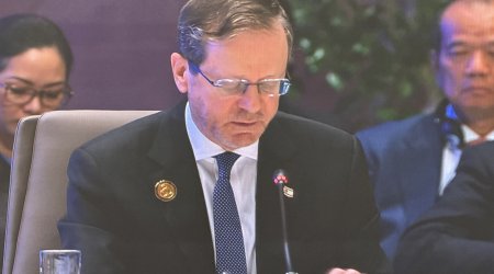 İsrail prezidenti Asiya ölkələrini əməkdaşlığa çağırıb, boykotlara qarşı çıxıb