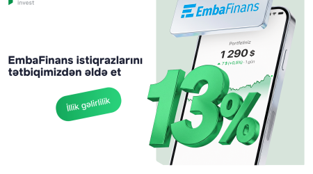 Birbank Invest vasitəsilə &ldquo;EmbaFinans &rdquo;BOKT istiqrazlarına investisiya etmək imkanı