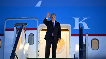 Özbəkistan Prezidentinin Azərbaycana işgüzar səfəri başa çatıb