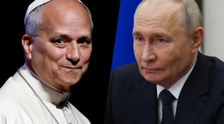 Putin Roma Papası ilə telefonla danışıb