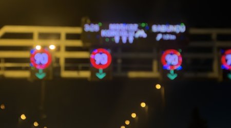 
Bu yolda sürət həddi 40-a endirilib