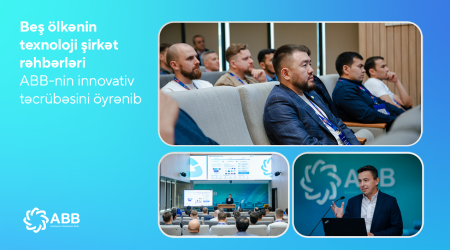 Beş ölkənin texnoloji şirkət rəhbərləri ABB-nin innovativtəcrübəsini öyrənib