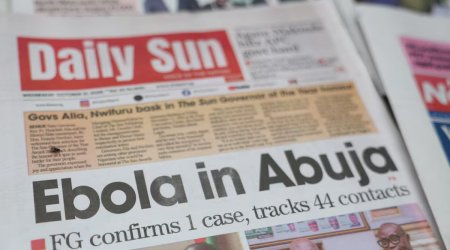 

Nigeriyada Ebolaya ilk yoluxma qeydə alınıb
