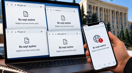 Azərbaycanda bir sıra dövlət qurumlarının rəsmi saytları açılmır
