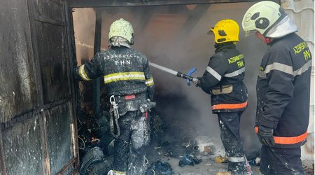 В многоэтажном жилом доме в Баку ликвидирован пожар, пострадавших нет