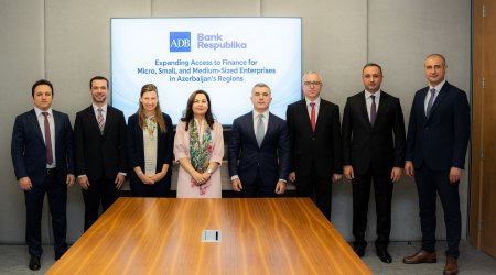 Bank Respublika Asiya İnkişaf Bankından regionlarda sahibkarlığın inkişafı üçün 40 milyon ABŞ dolları cəlb edib