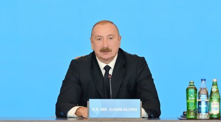 Əliyev: Azərbaycana potensial risklər ölkə hüdudlarından kənardan gəlir