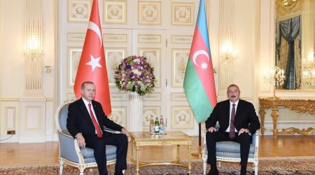 İlham Əliyev Rəcəb Tayyib Ərdoğana təbrik ünvanlayıb