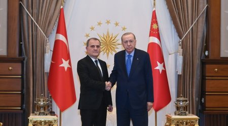 Ərdoğan Ceyhun Bayramovu qəbul edib