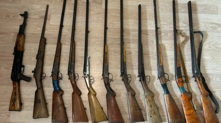 В Азербайджане за сутки изъята очередная партия незаконного оружия и боеприпасов