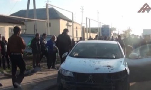 В Ширване водитель, убивший женщину, избил сотрудника ATV