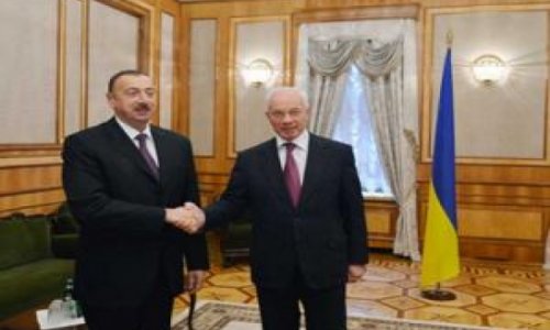Ильхам Алиев встретился с премьер-министром Украины