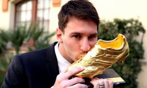 Messi üçüncü dəfə “Qızıl buts” aldı