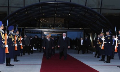 Завершился официальный визит Лукашенко в Азербайджан