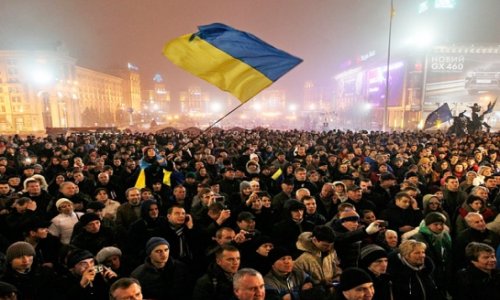 На Евромайдане в Киеве переночевали около 300 человек- ФОТО+ВИДЕО