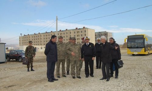 Zakir Həsənov Hərbi Dəniz Qüvvələrinin yeni bazasında - FOTO