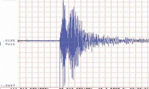 Землетрясение в азербайджанском секторе Каспия