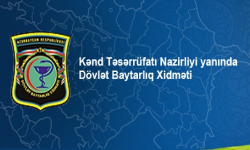 Dövlət Baytarlıq Xidmətindən XƏBƏRDARLIQ