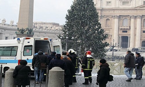 Попытка суицида на площади Ватикана