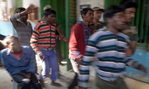 Из деревни в индийском штате Западная Бенгалия бежали все мужчины