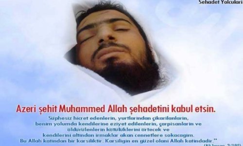 Suriyada azərbaycanlı “Muhammed” öldürüldü