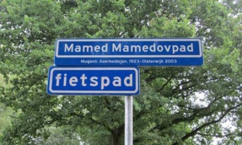 Hollandiyada “Mamed Mamedov” parkı - FOTO