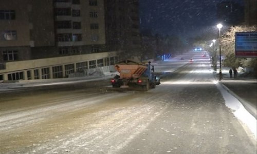 АО "Азерйолсервис" готово к ухудшению погодных условий