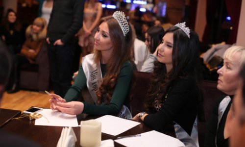 Прошел кастинг конкурса "Мисс Азербайджан 2014" -ФОТО